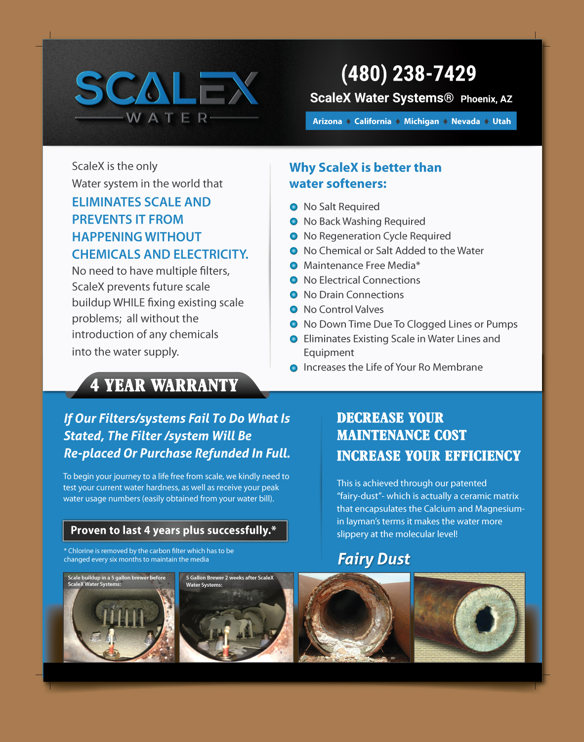 Flyer Design by meet007 for ScaleX Pro Water | Design #17729284
