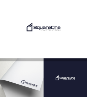 Square One Construction | Diseño de Logo por JohnM.