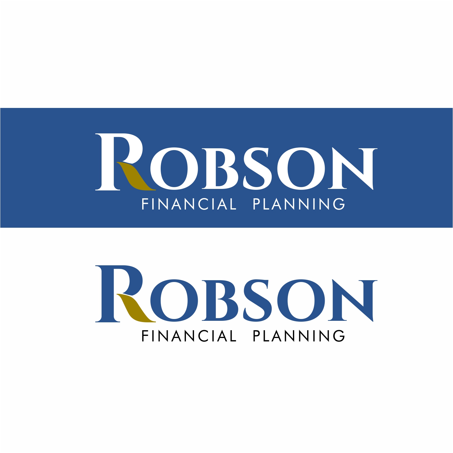 Logo Design by Ackaah-Gyasi Ampofo for Robson Financial Planning | Design #17880795