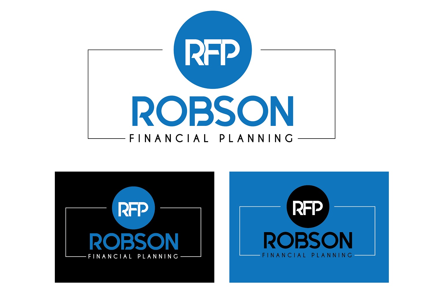 Logo Design by Phinem Graphix 2 for Robson Financial Planning | Design #17837139
