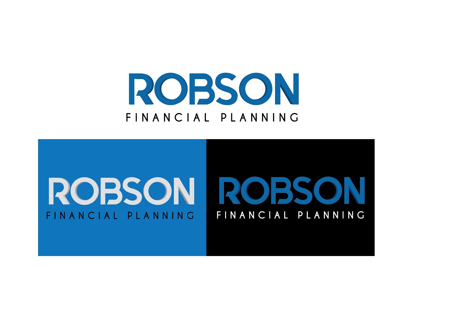 Logo Design by Phinem Graphix 2 for Robson Financial Planning | Design #17837391