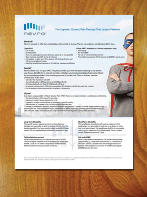 Benefits Page Design | Design de Flyer par LeonFX