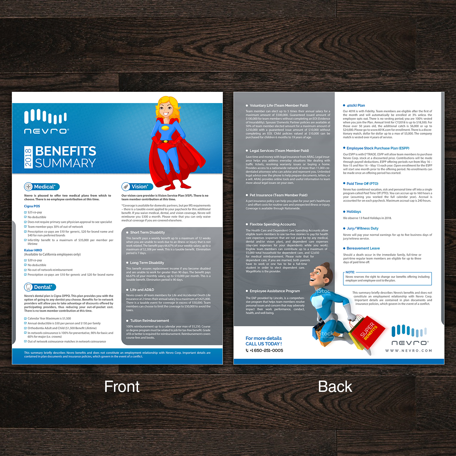 Design de Flyer par debdesign pour Nevro | Design #17980554