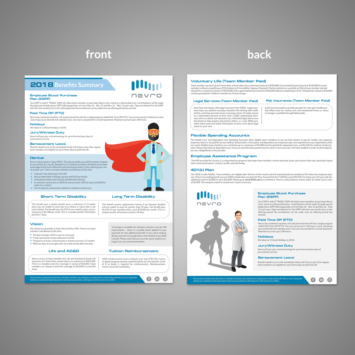 Flyer Design by creative.bugs for Nevro | Design #17743585