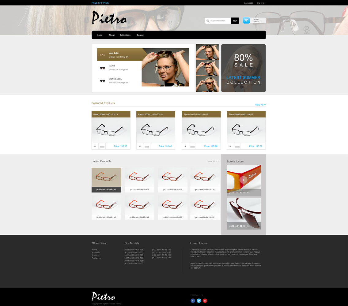 Web Design by aarsita for Geert Verschueren | Design #2812904