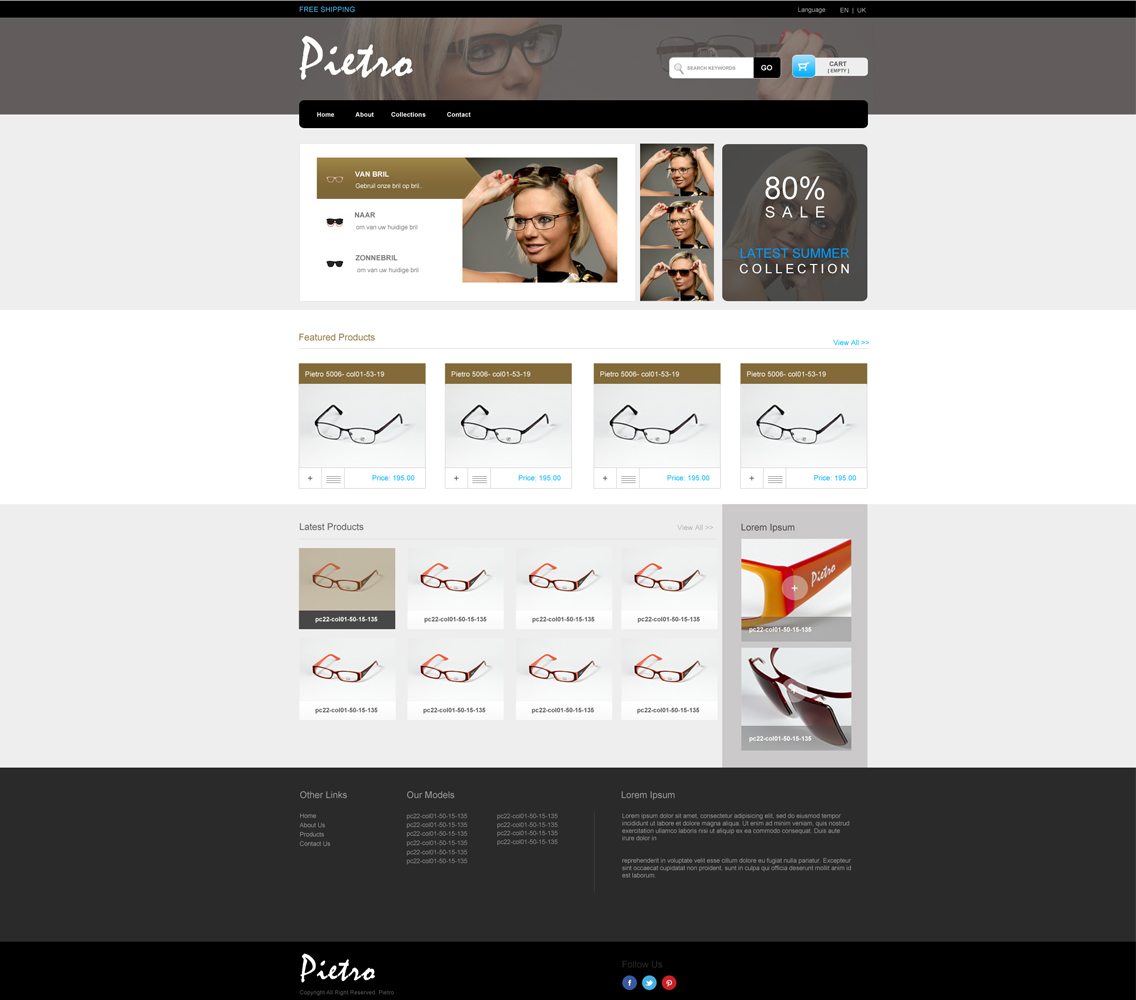 Web Design by aarsita for Geert Verschueren | Design #2812939