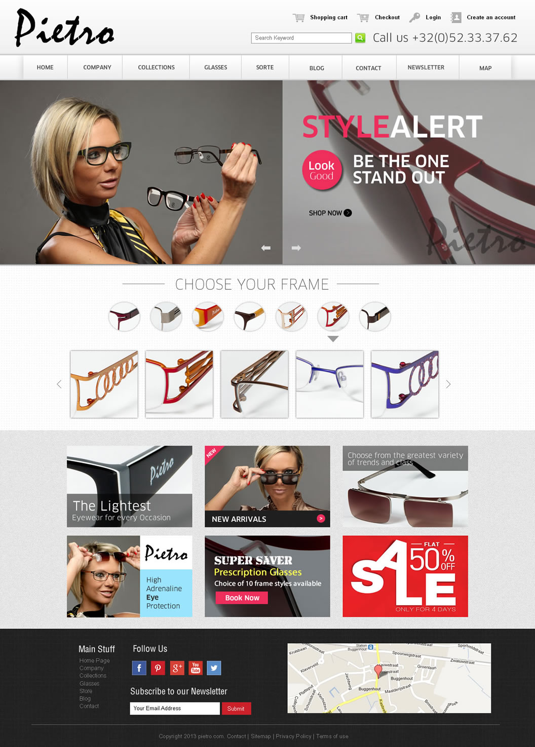 Web Design by DesignCreativity4you for Geert Verschueren | Design #2778506