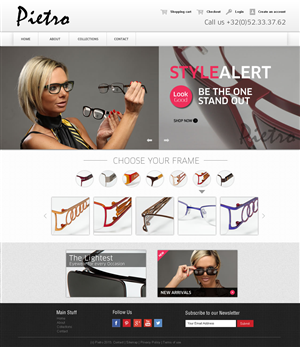 Web Design by DesignCreativity4you for Geert Verschueren | Design: #2790489
