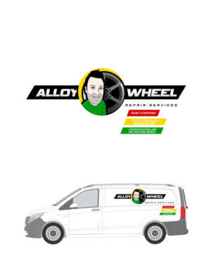 Alloy wheel repair / services : paint stripping, extra fine glass bead blasting, powdercoating and cnc machine works | Logo Design by alok bhopatkar