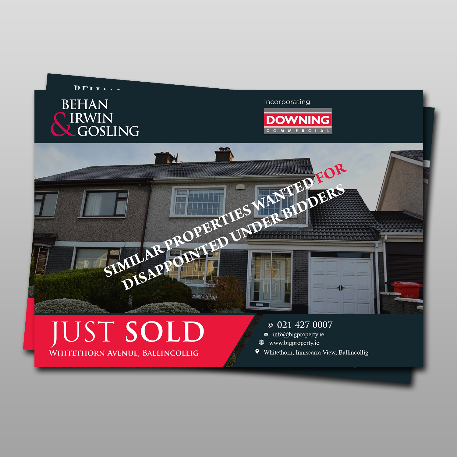 Flyer Design by debdesign for Big Property  | Design: #18005128