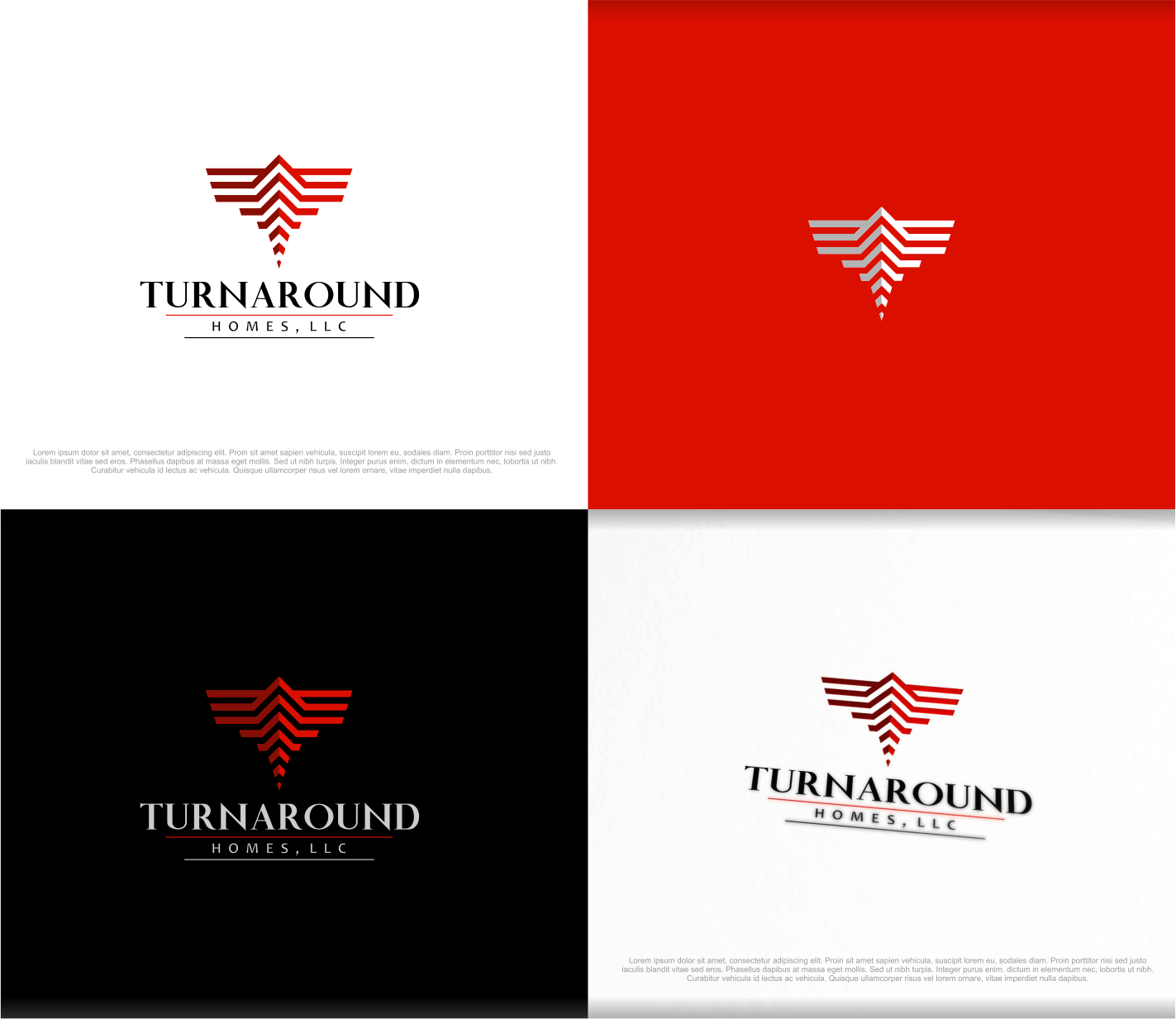 Logo Design by artswolf for Turnaround Homes, llc | Design #17825139