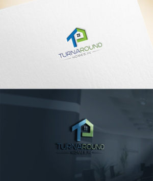 Logo Design by Deep Night for Turnaround Homes, llc | Design: #17758086
