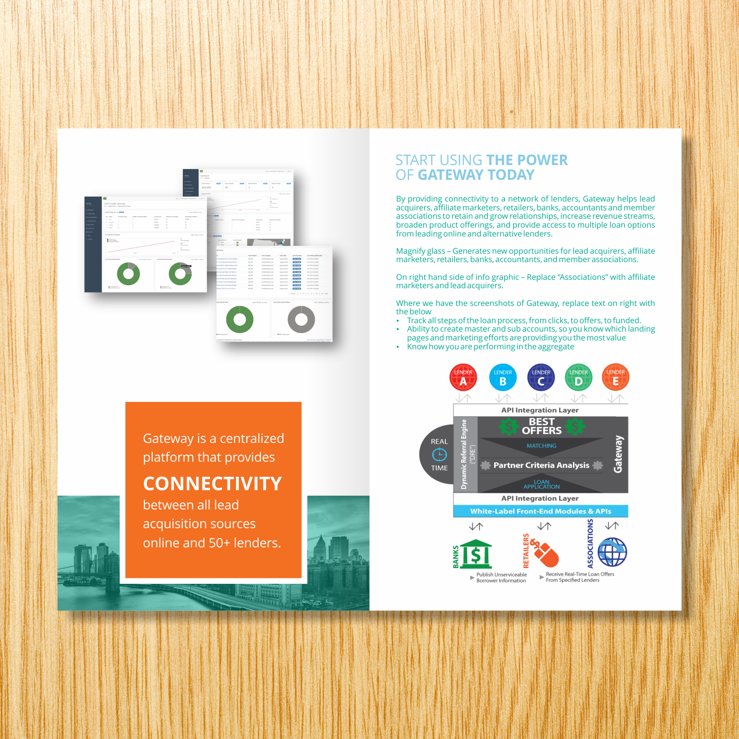 Brochure Design by barinix for Crowdnetic | Design #17782760