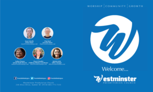 Westminster Church Bulletin Design | Design de Brochure par PND