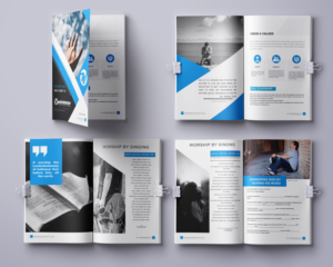 Westminster Church Bulletin Design | Design de Brochure par Ena