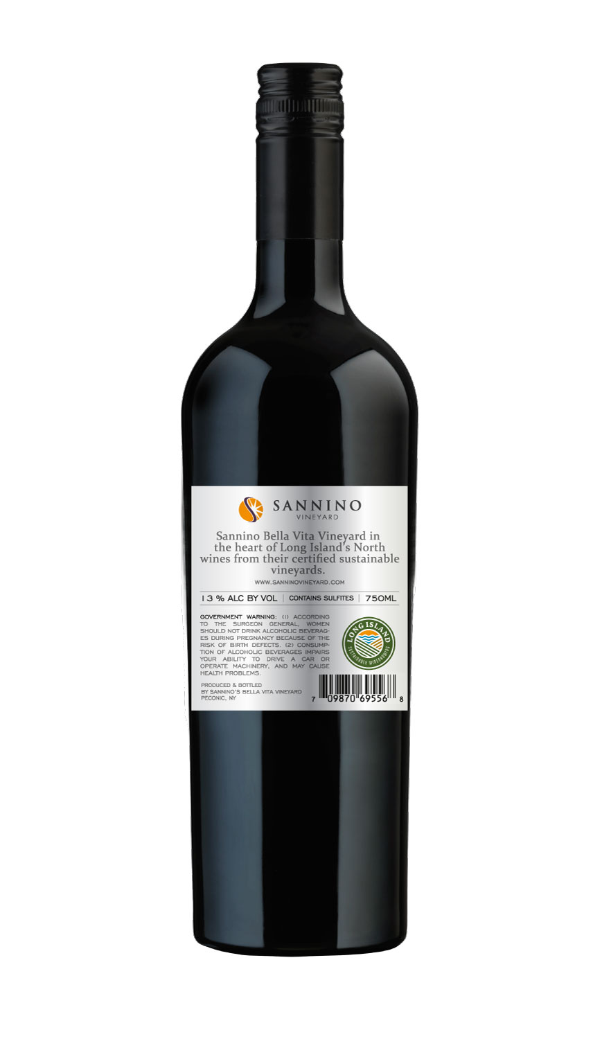 Verpackungs-Design von Milos Jovic für Sannino's Bella Vita Vineyard LLC | Design #17877349