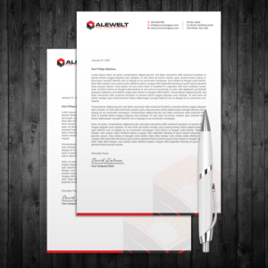 Stationery Design by OxonoArt for Alewelt Concrete, Inc. | Design: #17740305