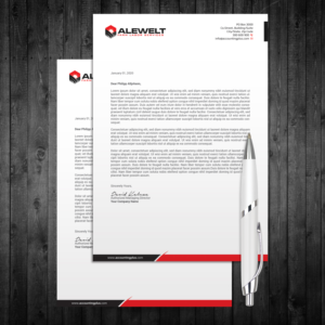 Stationery Design by OxonoArt for Alewelt Concrete, Inc. | Design: #17740381
