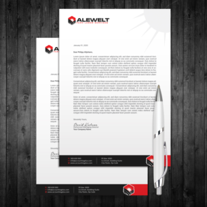 Stationery Design by OxonoArt for Alewelt Concrete, Inc. | Design: #17740584