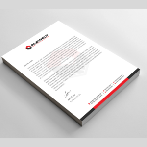 Stationery Design by Right_D for Alewelt Concrete, Inc. | Design: #17719006