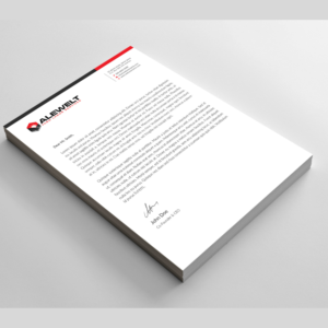 Stationery Design by Right_D for Alewelt Concrete, Inc. | Design: #17719009