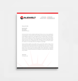 Stationery Design by Right_D for Alewelt Concrete, Inc. | Design: #17721506