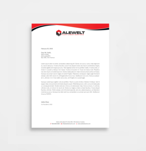 Stationery Design by Right_D for Alewelt Concrete, Inc. | Design: #17721508