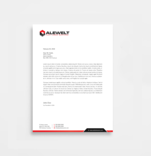 Stationery Design by Right_D for Alewelt Concrete, Inc. | Design: #17721728