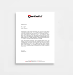 Stationery Design by Right_D for Alewelt Concrete, Inc. | Design: #17721730