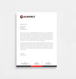 Stationery Design by Right_D for Alewelt Concrete, Inc. | Design: #17721964