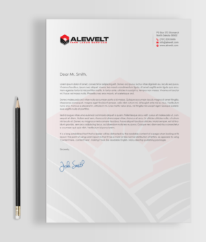 Stationery Design by chandrayaan.creative for Alewelt Concrete, Inc. | Design: #17733719