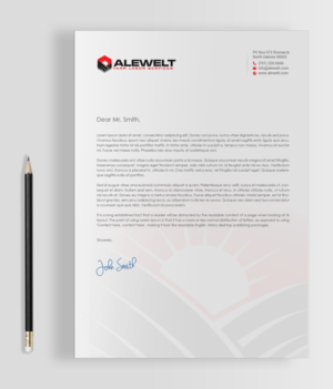 Stationery Design by chandrayaan.creative for Alewelt Concrete, Inc. | Design: #17733720