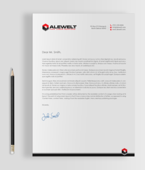 Stationery Design by chandrayaan.creative for Alewelt Concrete, Inc. | Design: #17733747