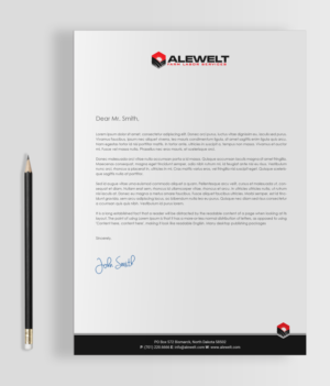 Stationery Design by chandrayaan.creative for Alewelt Concrete, Inc. | Design: #17733750