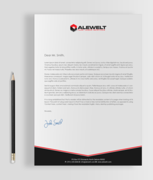 Stationery Design by chandrayaan.creative for Alewelt Concrete, Inc. | Design: #17733752