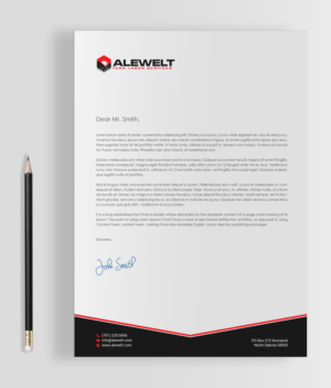 Stationery Design by chandrayaan.creative for Alewelt Concrete, Inc. | Design: #17733753
