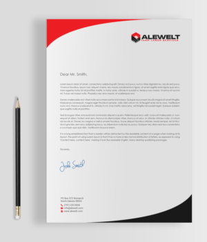 Stationery Design by chandrayaan.creative for Alewelt Concrete, Inc. | Design: #17733788