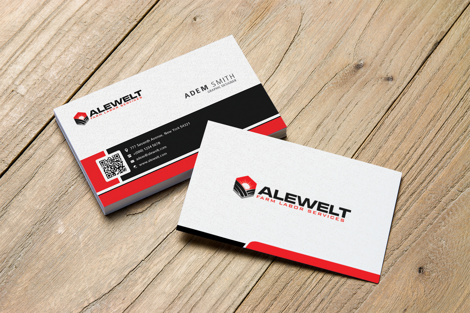 Stationery Design by Mime Artworks for Alewelt Concrete, Inc. | Design #17739519