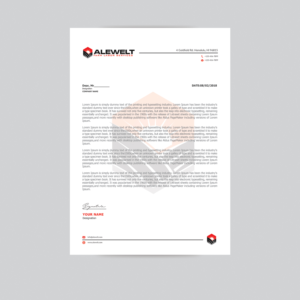 Stationery Design by bdesigner9 for Alewelt Concrete, Inc. | Design: #17726656