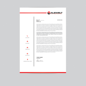 Construction Company Needs Letterhead Design | Diseño de Papelería por bdesigner9