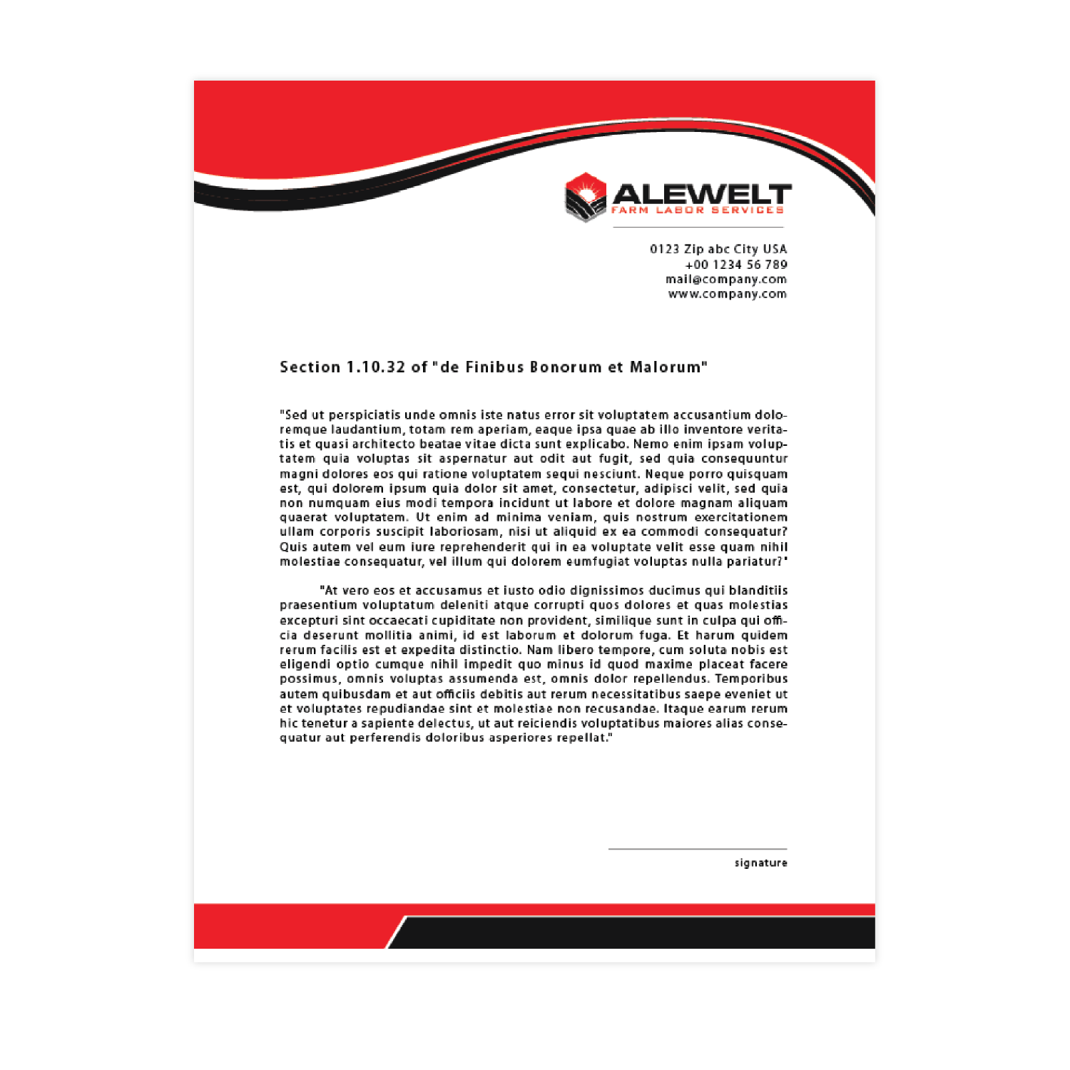 Stationery Design by Dem Morph for Alewelt Concrete, Inc. | Design #17719017