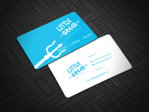 Diseño de Tarjeta de Presentación por Riz' para Little Greek Fresh Grill | Diseño #17721965