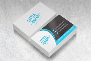 Business Card Design by Impressive Solutions for Little Greek Fresh Grill | Design: #17725896