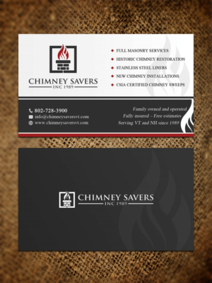 Chimney Service company needs new business card design  | Diseño de Tarjeta de Presentación por Sandaruwan