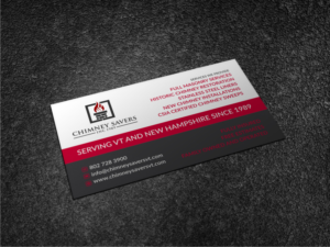 Chimney Service company needs new business card design  | Diseño de Tarjeta de Presentación por Atvento Graphics