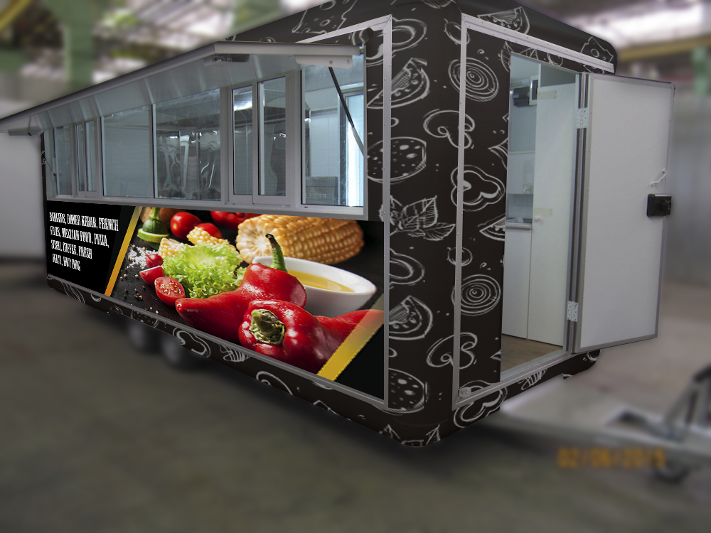 Signage Design by jaycobbb for Street food  | Design #17725661