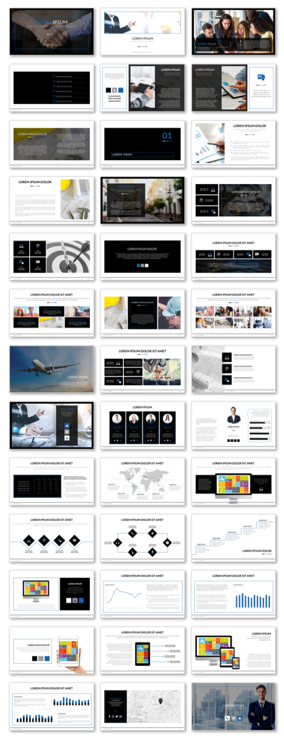 PowerPoint Design by StonyDog Design for DATEN_PARTNER GmbH | Design #17730697