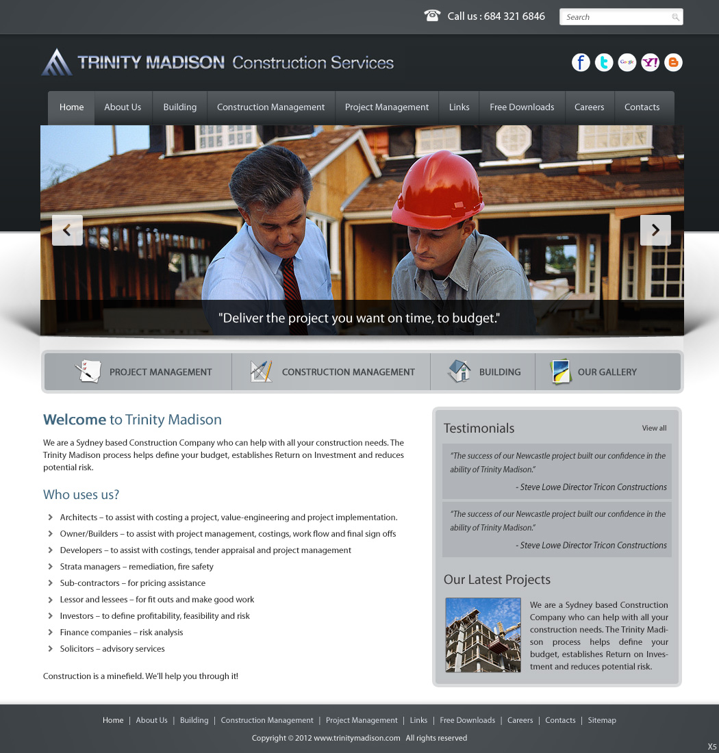 Web Design by pb for this project | Design #641510