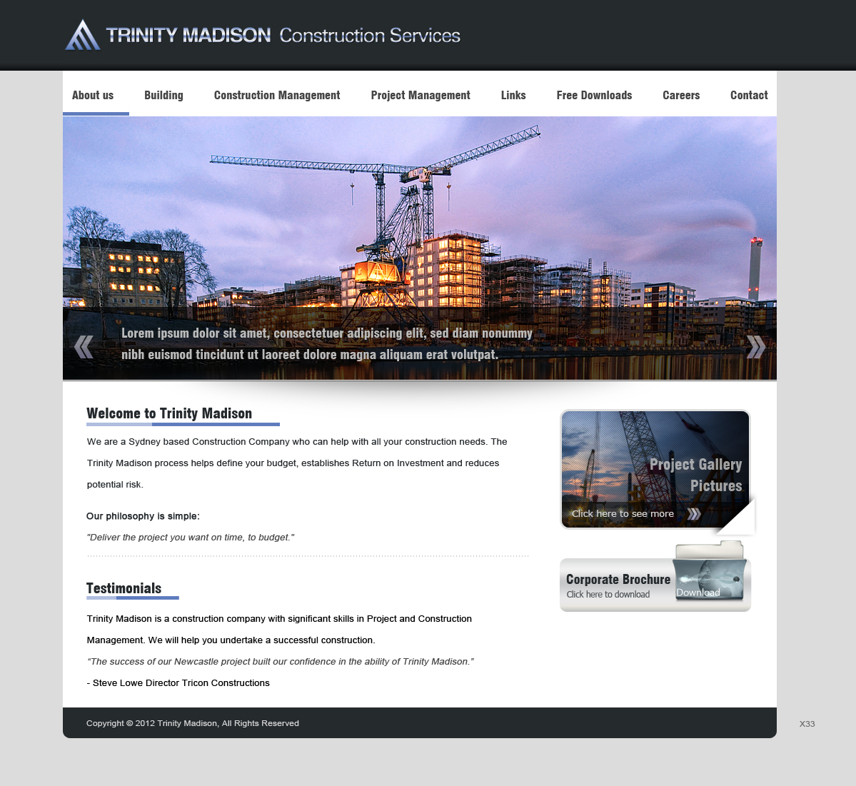 Web Design by pb for this project | Design #642489