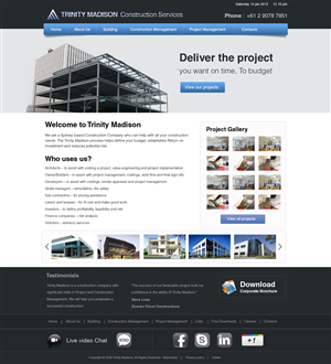 Web-Design von krishnan für dieses Projekt | Design: #689146